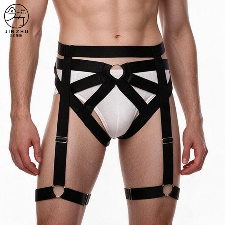 男士下衣 Men's Sexy Performance Harness Strap Elastic 2-Piece Briefs